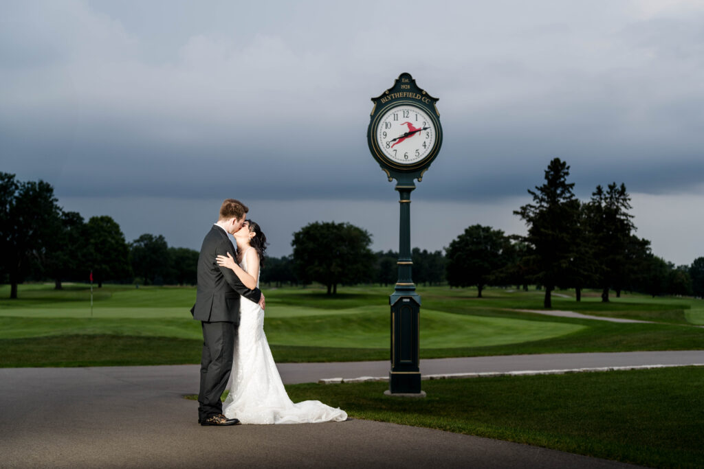 Blythefield Country Club photograph during thunder