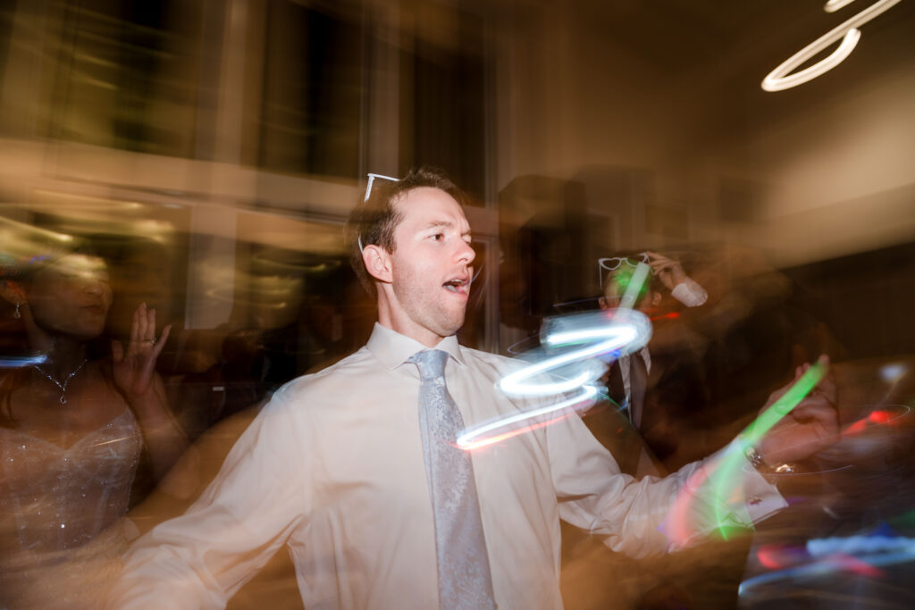 Max dancing on the dance floor