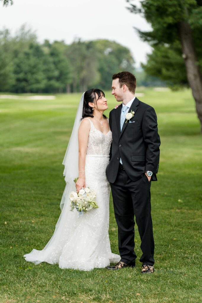 Couples Portrait Session at Blythefield Country Club in Grand Rapids