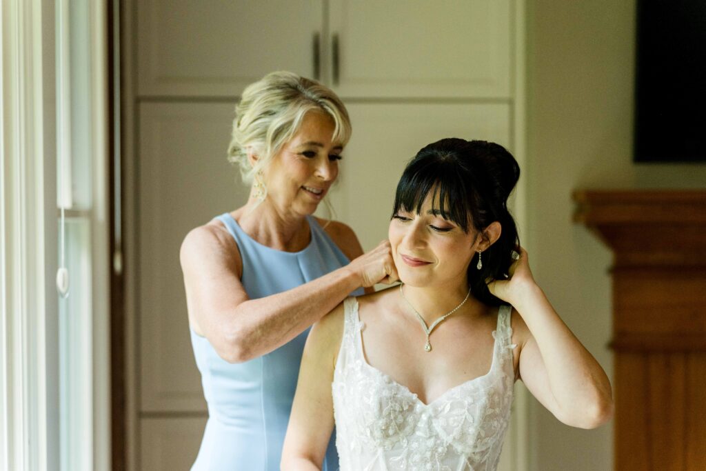 Bridal jewelery at Grand Rapids Home Getting Ready
