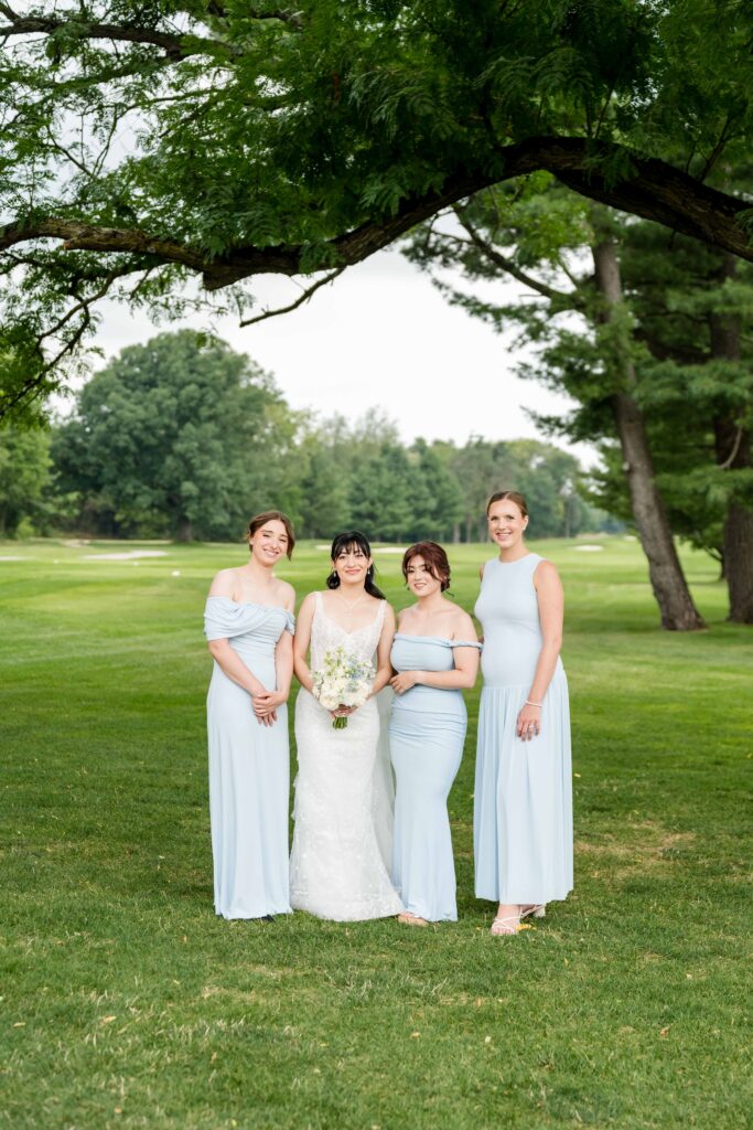 Sertap and her bridesmaids at Blythefield